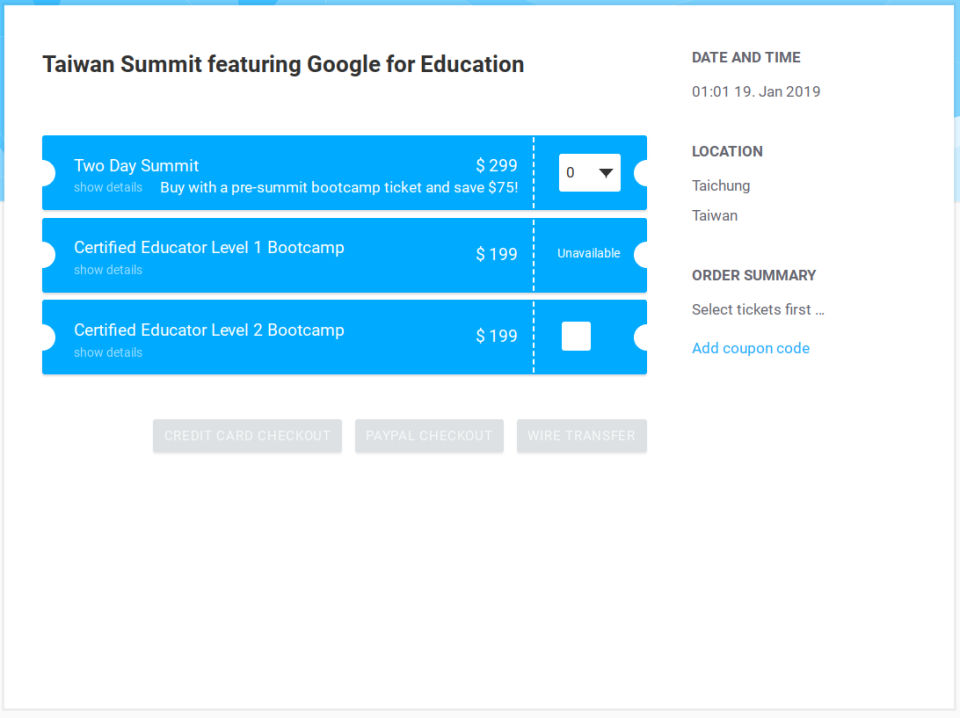 EventsFrame Screenshot 1