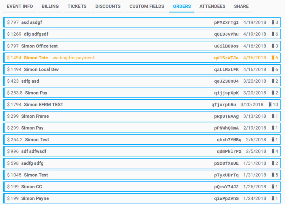 EventsFrame Screenshot 3