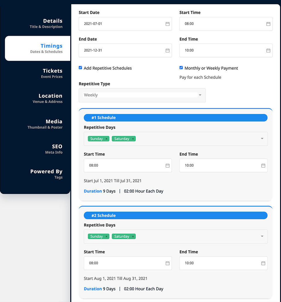 Eventmie Pro Screenshot 5