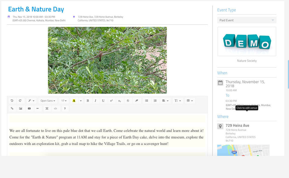 Eventurbo Screenshot 1