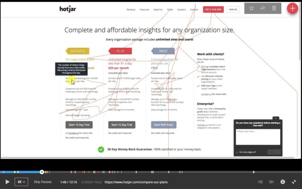 Hotjar Screenshot 3
