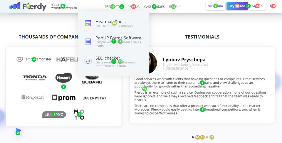 Plerdy Screenshot 3