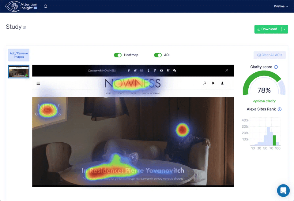 Attention Insight Screenshot 2