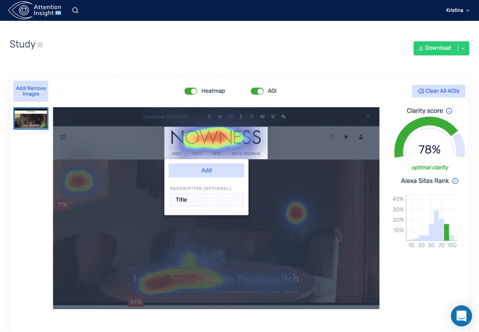 Attention Insight Screenshot 3