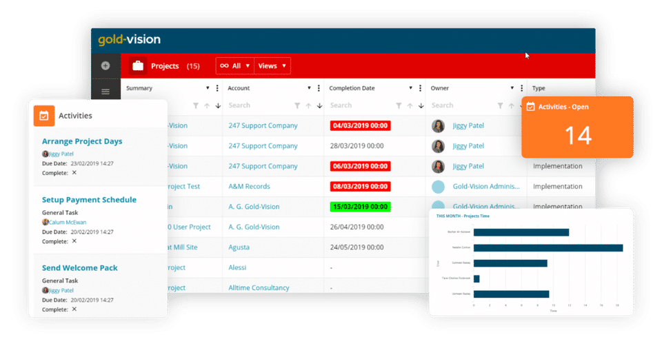 Gold-Vision CRM Screenshot 4