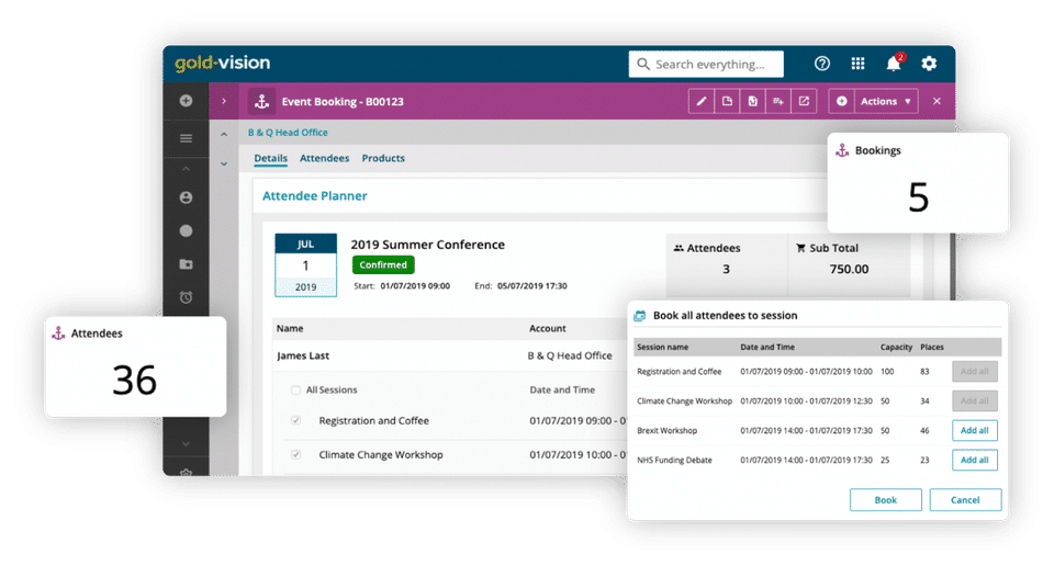 Gold-Vision CRM Screenshot 5