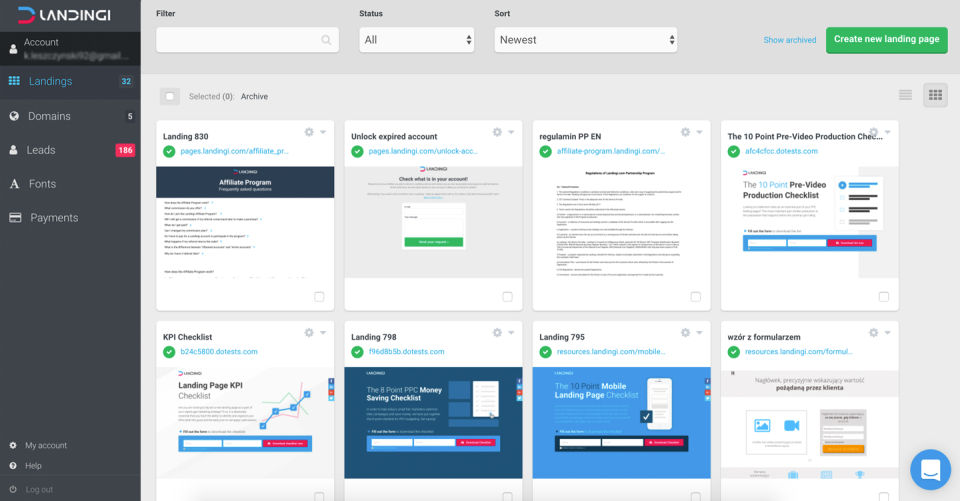 Landingi Screenshot 1