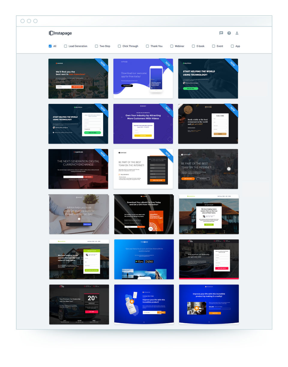 Instapage Screenshot 3