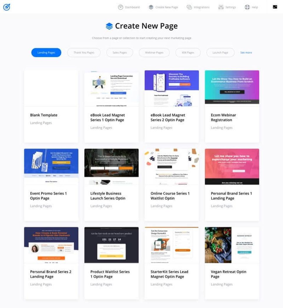 OptimizePress Screenshot 2
