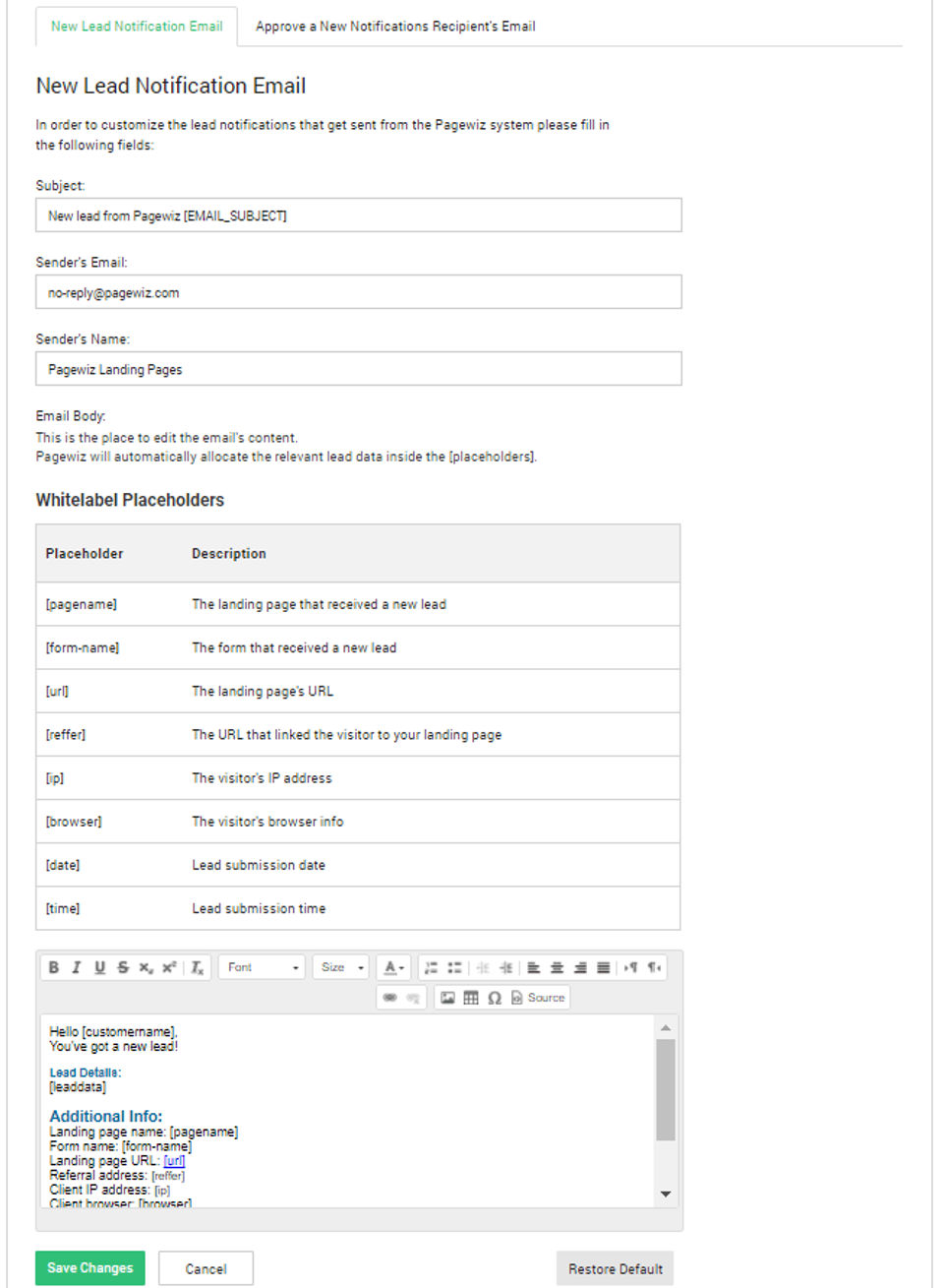 Pagewiz Screenshot 3