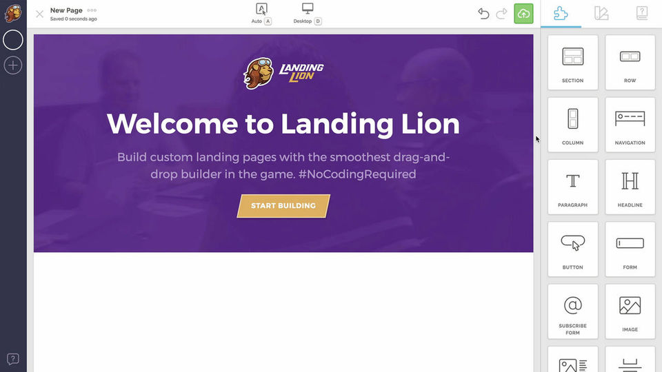 Landing Lion Screenshot 1