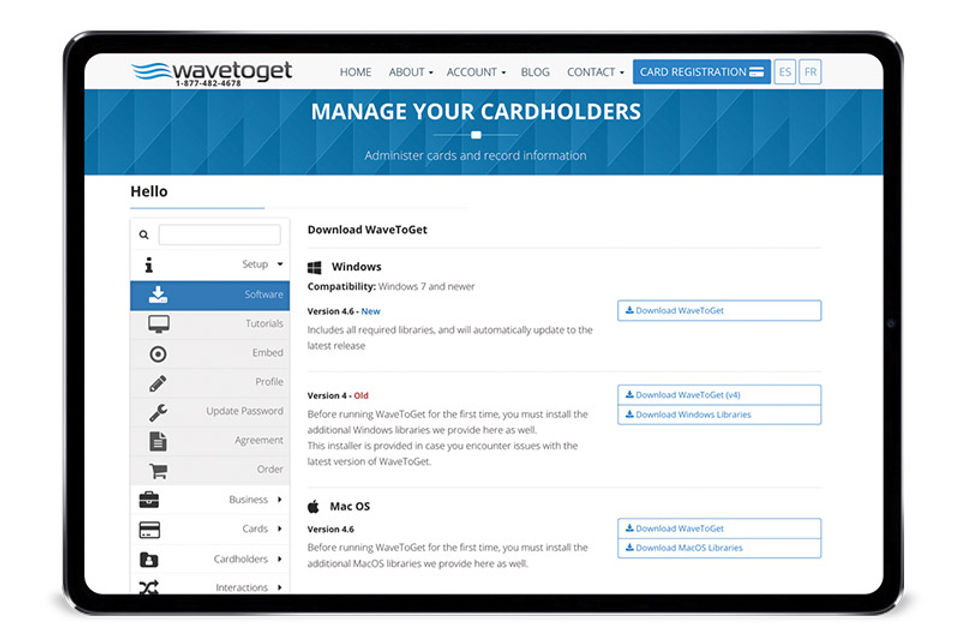 WaveToGet Screenshot 1