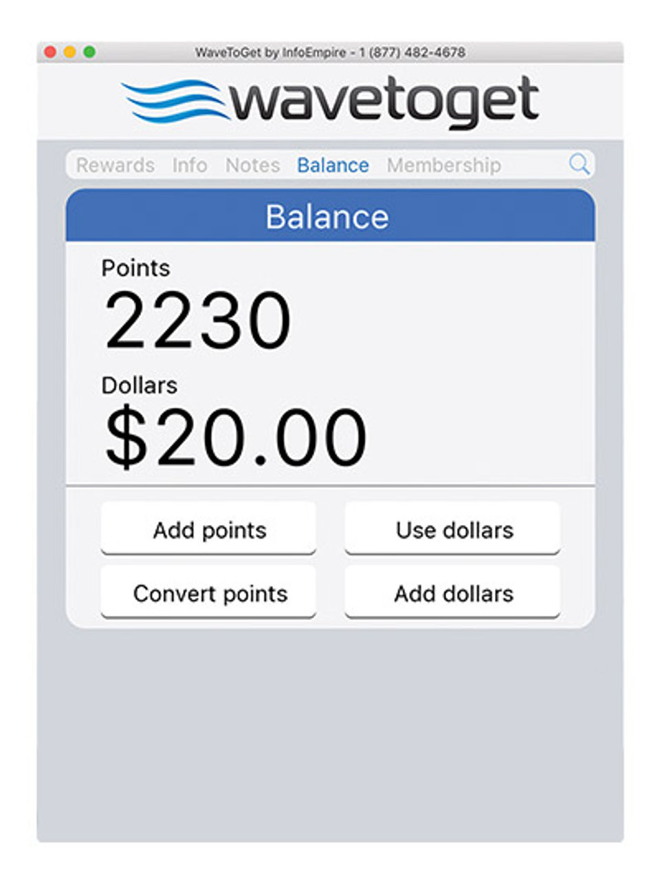 WaveToGet Screenshot 2