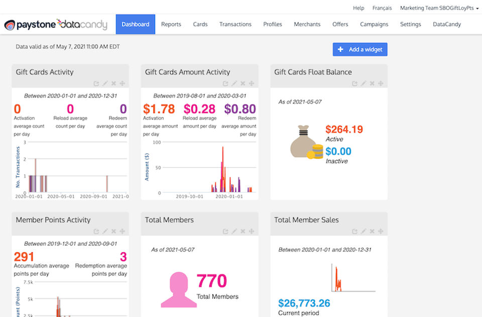 Paystone Loyalty Screenshot 2
