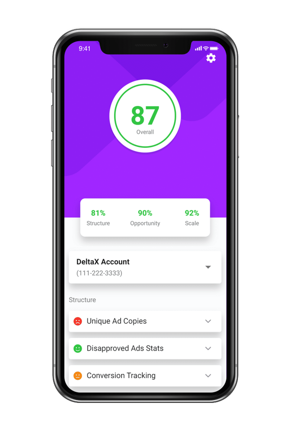 DeltaX Assistant Screenshot 1