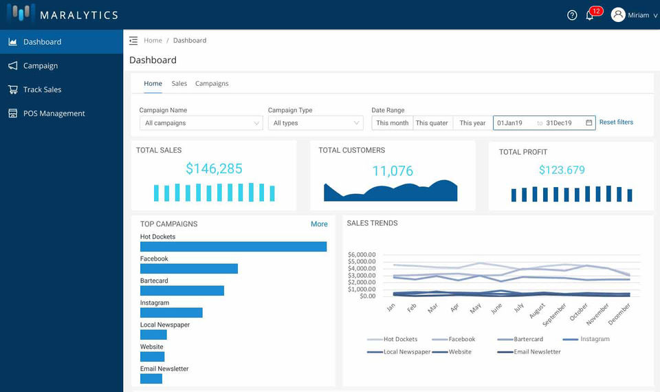 Maralytics Screenshot 1
