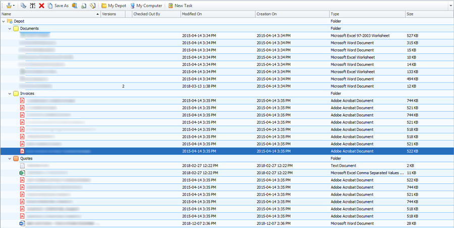 InfoFlo CRM Screenshot 2