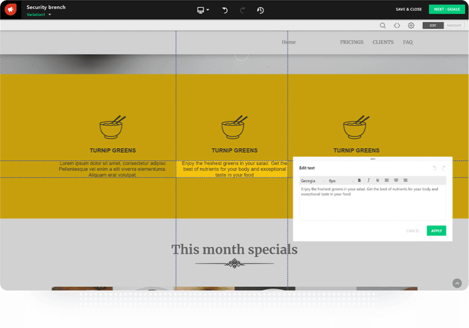 Freshmarketer Screenshot 1