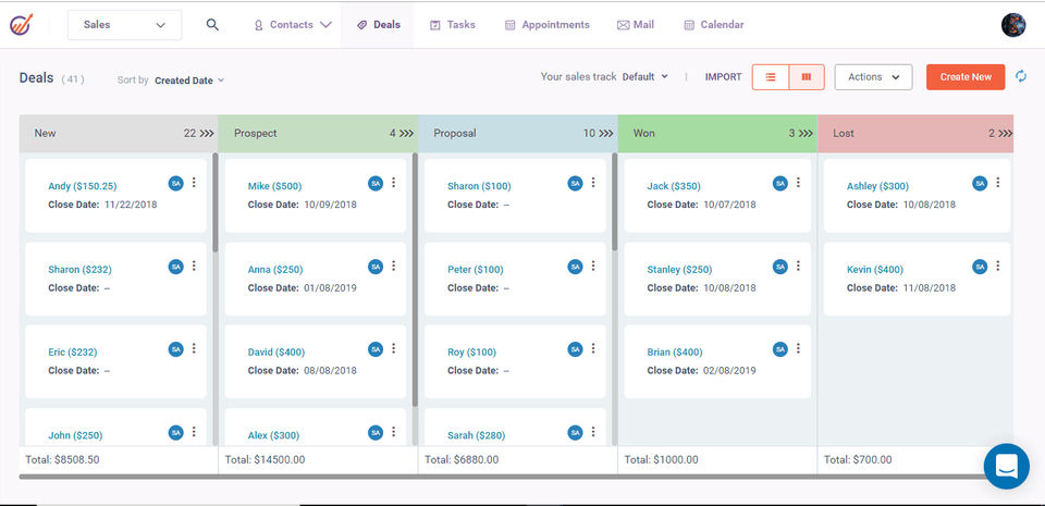 EngageBay Screenshot 1