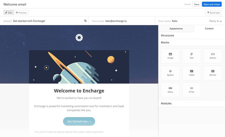 Encharge Screenshot 2