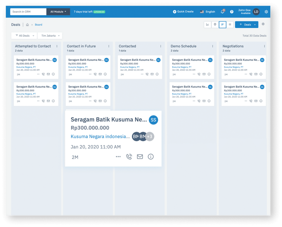 Barantum CRM Screenshot 3