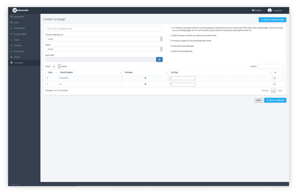 Inboundio Screenshot 4
