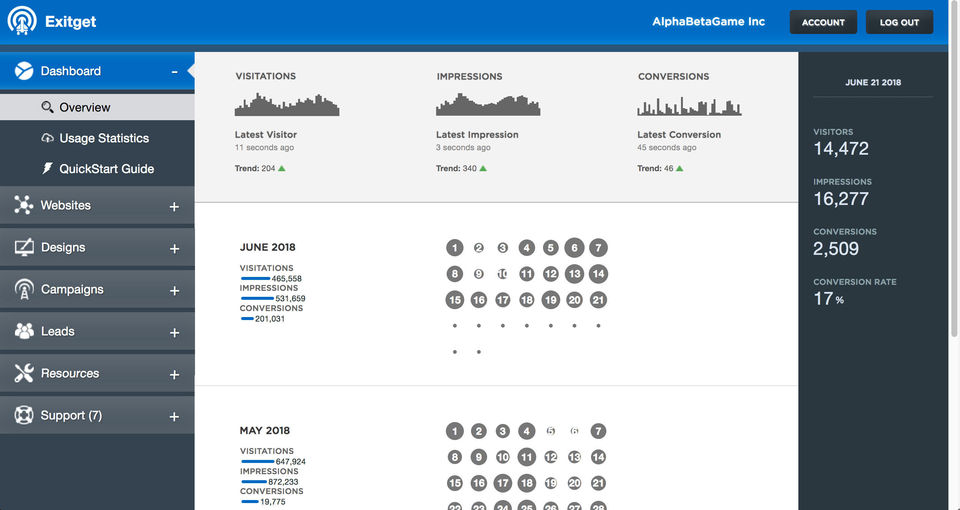 ExitGet Screenshot 1