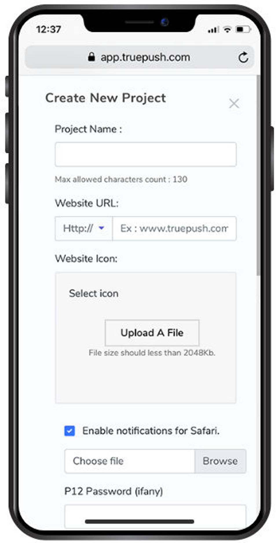 Truepush Screenshot 4