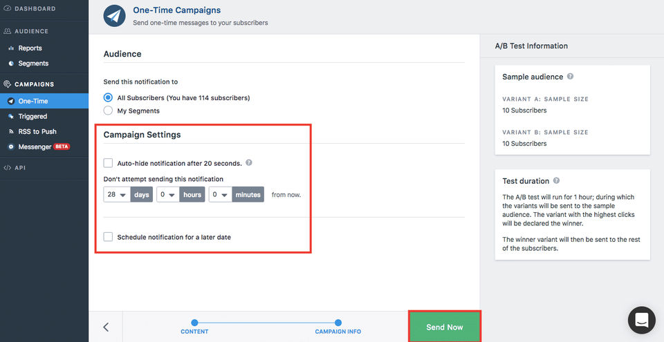 VWO Engage Screenshot 6
