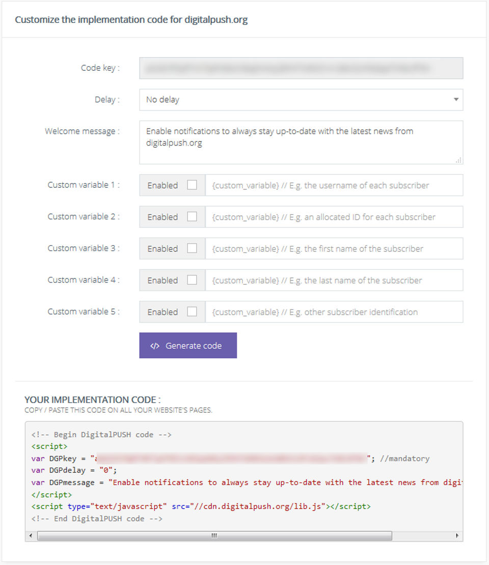 DigitalPUSH Screenshot 2