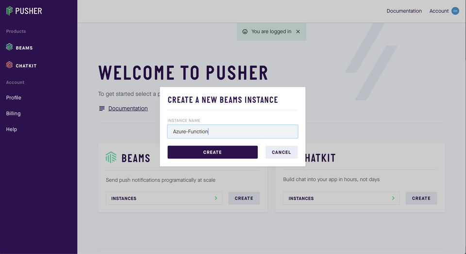 Pusher Beams Screenshot 1