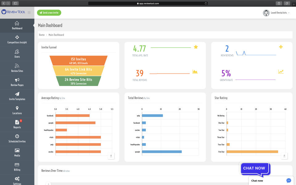 Review Tool Screenshot 1