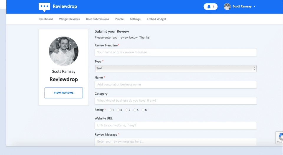 Reviewdrop Screenshot 5