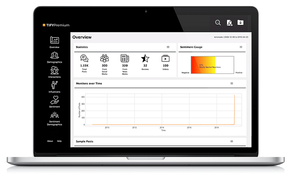 TIFY Screenshot 1