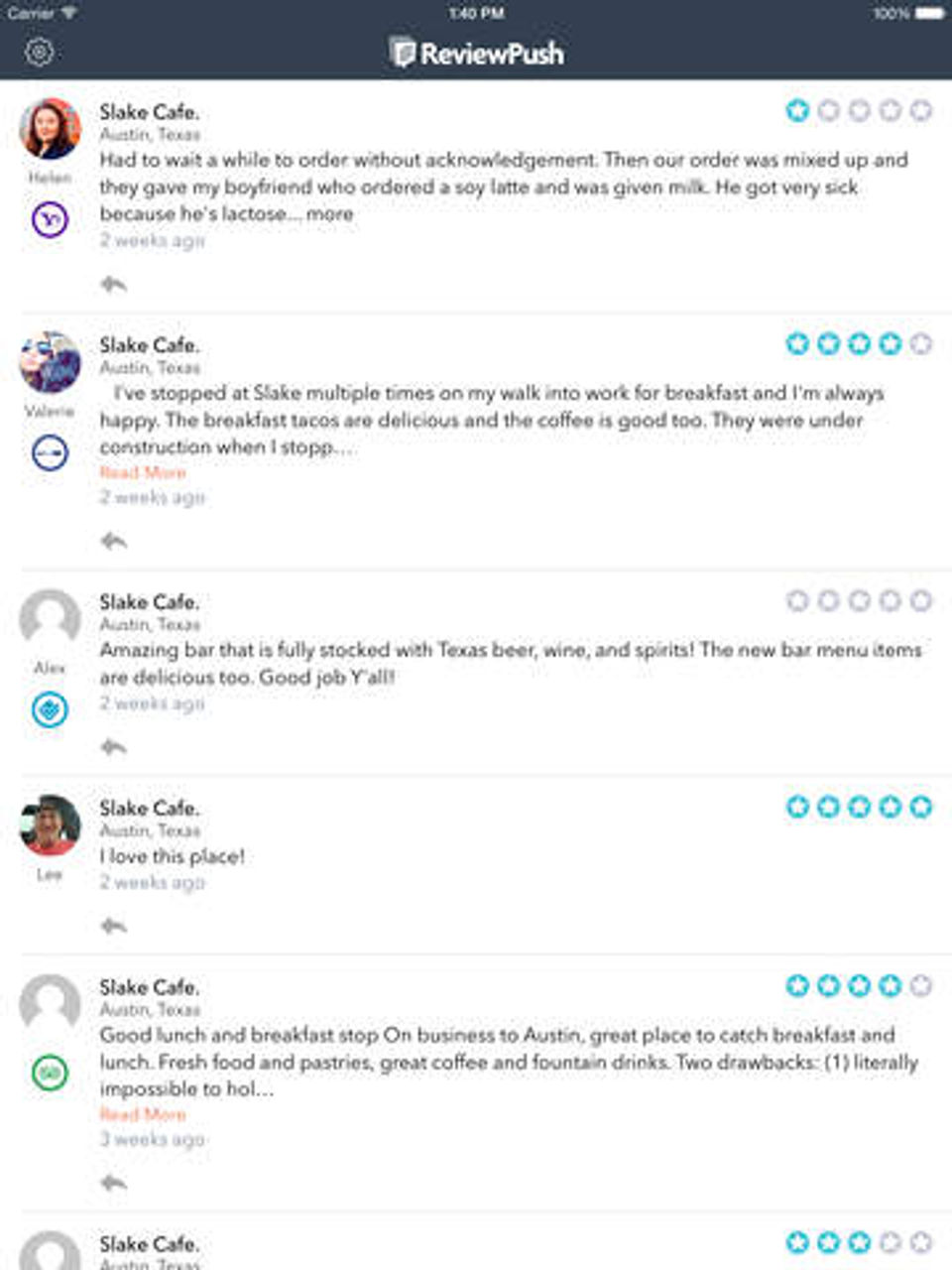 ReviewPush Screenshot 3