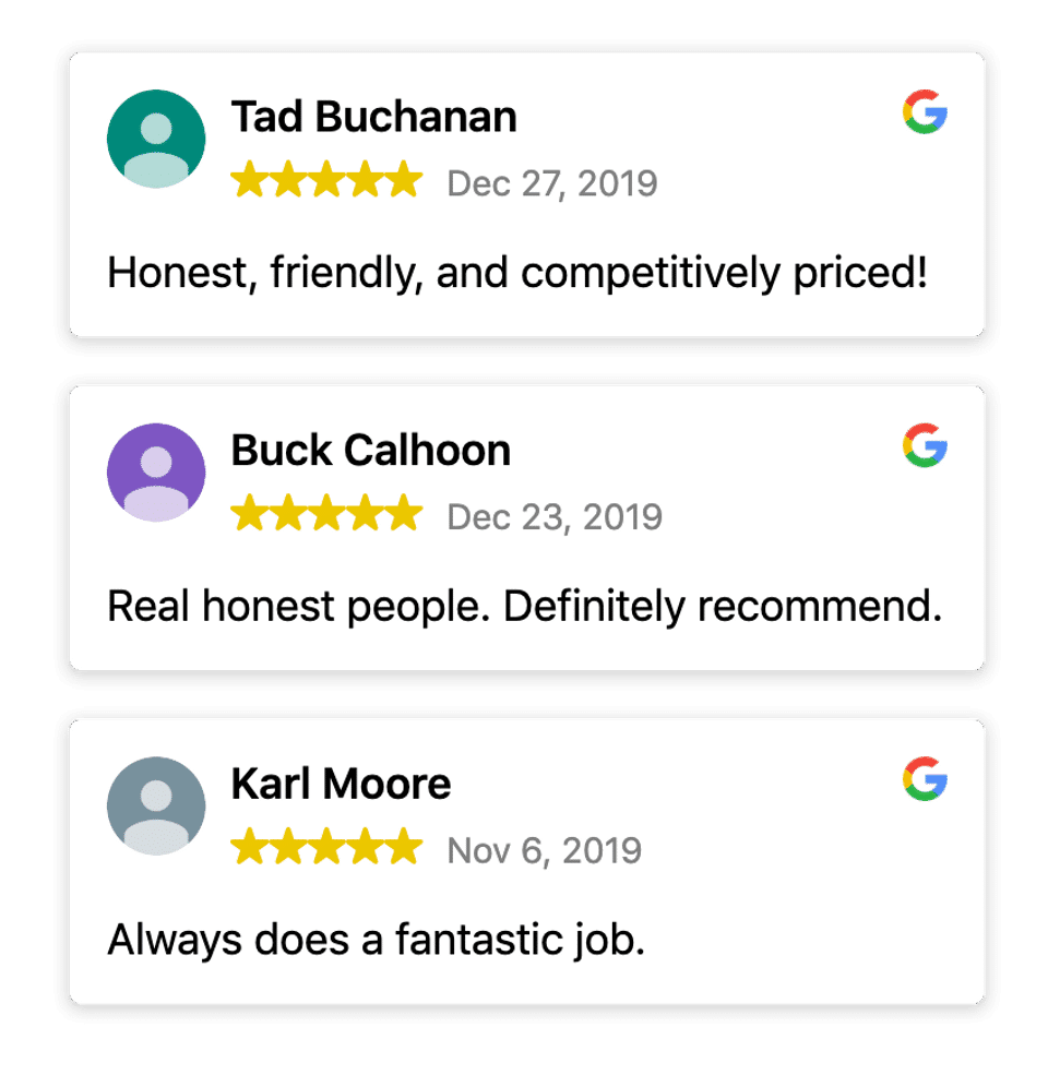 Review Showcase Screenshot 1
