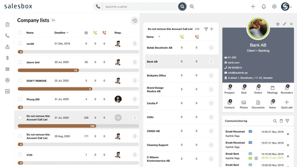 Salesbox CRM Screenshot 2