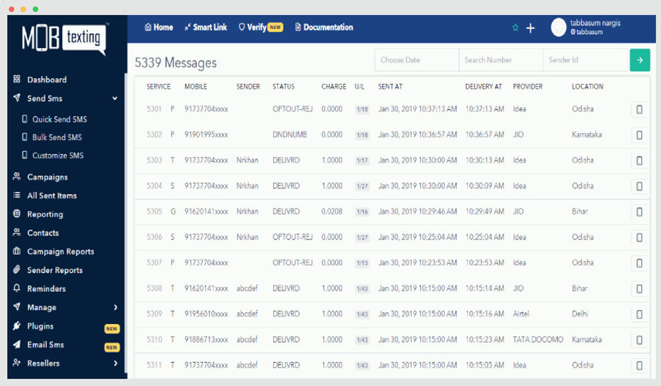 MOBtexting Screenshot 4