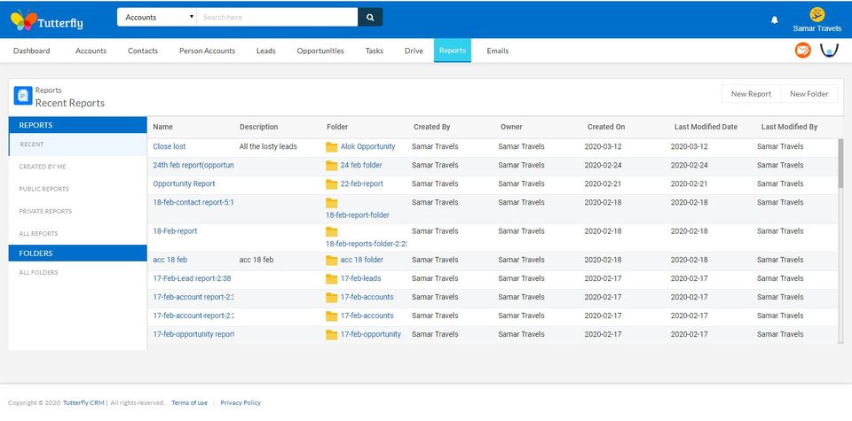 TutterflyCRM Screenshot 1