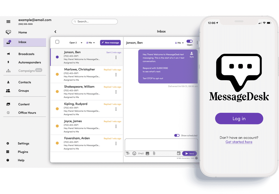 MessageDesk Screenshot 1