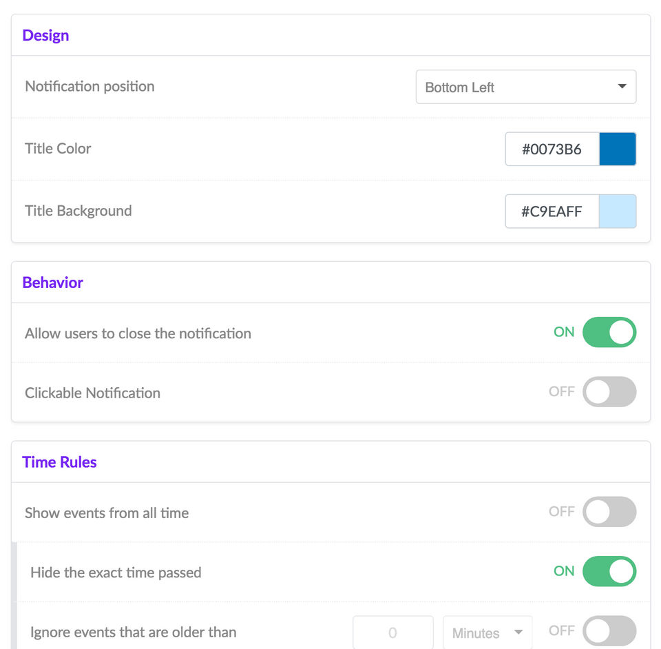 ProveSource Screenshot 2