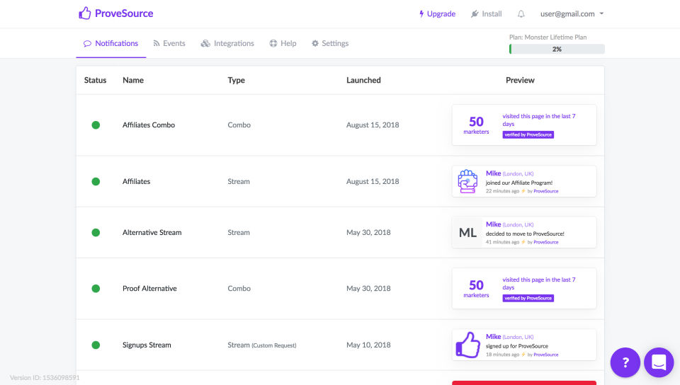 ProveSource Screenshot 5