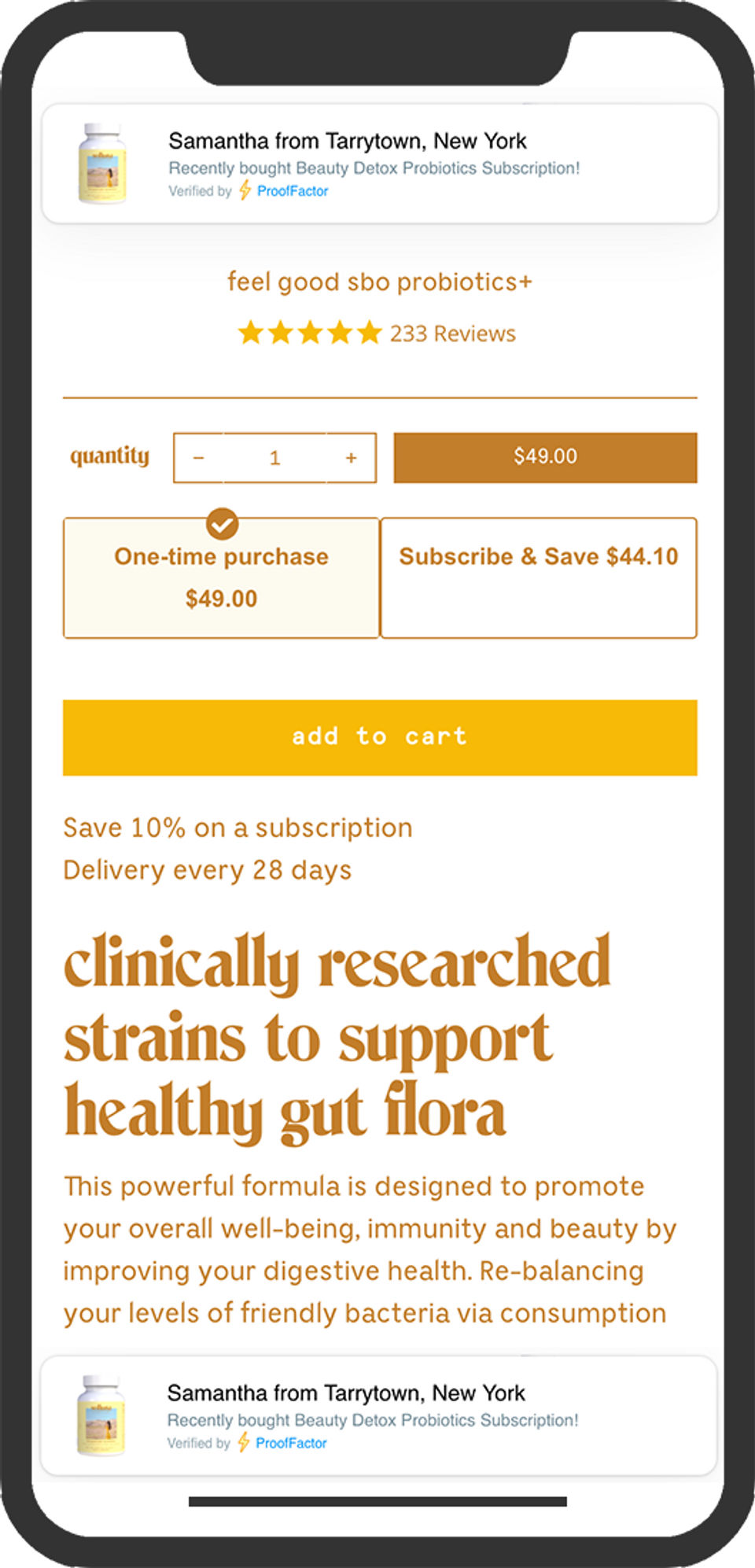 Proof Factor Screenshot 1