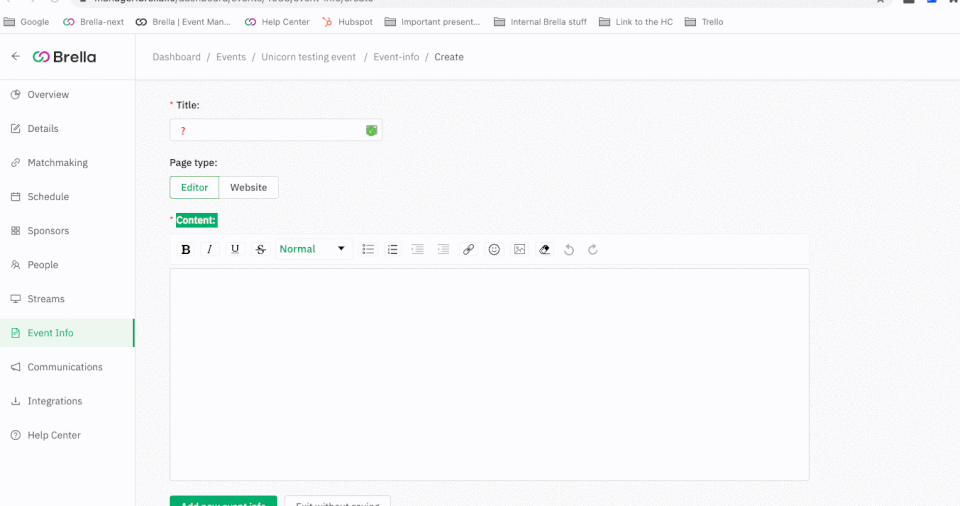 Brella Screenshot 2