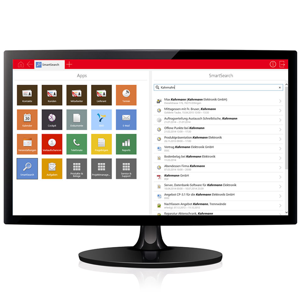 CAS CRM Screenshot 1