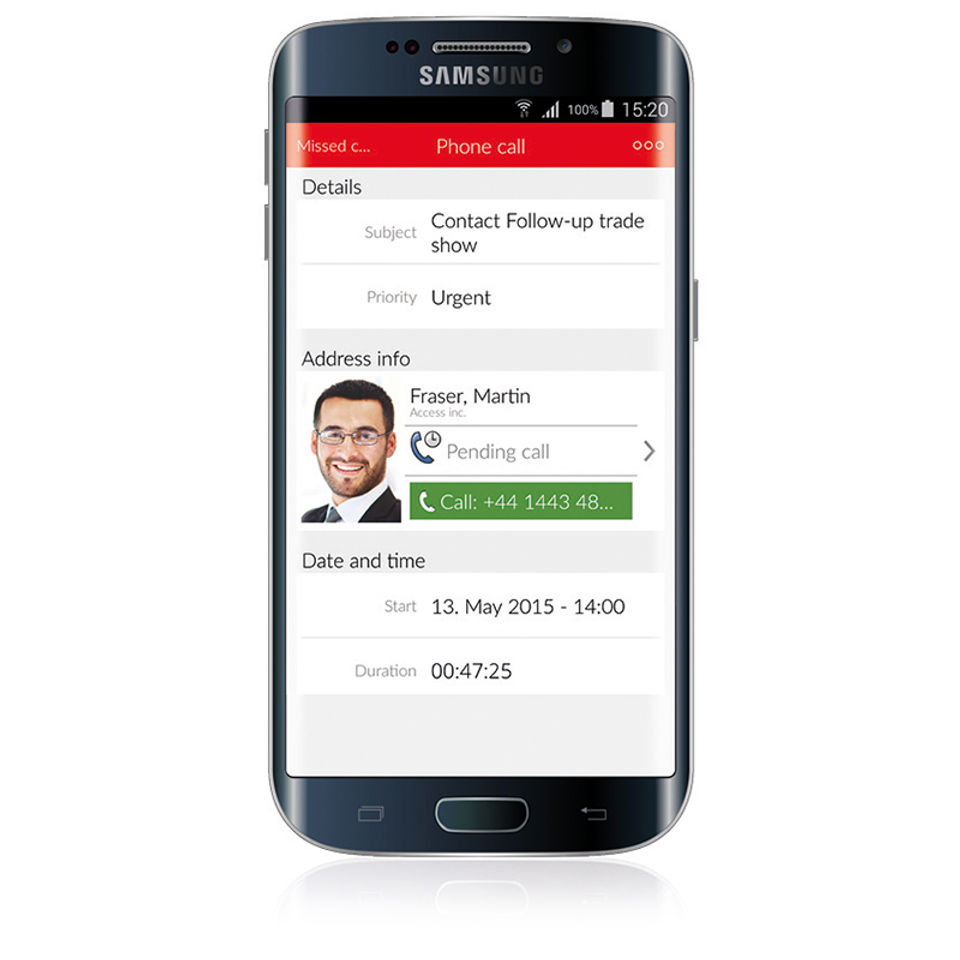 CAS CRM Screenshot 2