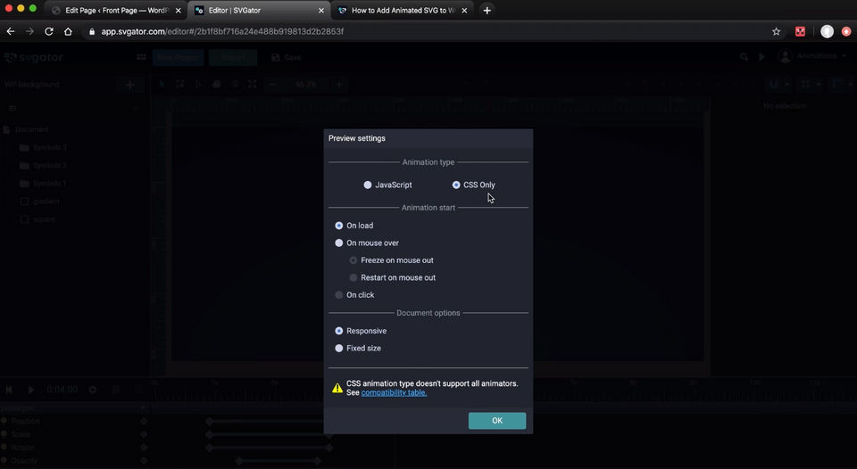 SVGator Screenshot 4