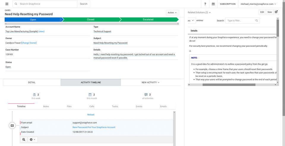Snapforce CRM Screenshot 5