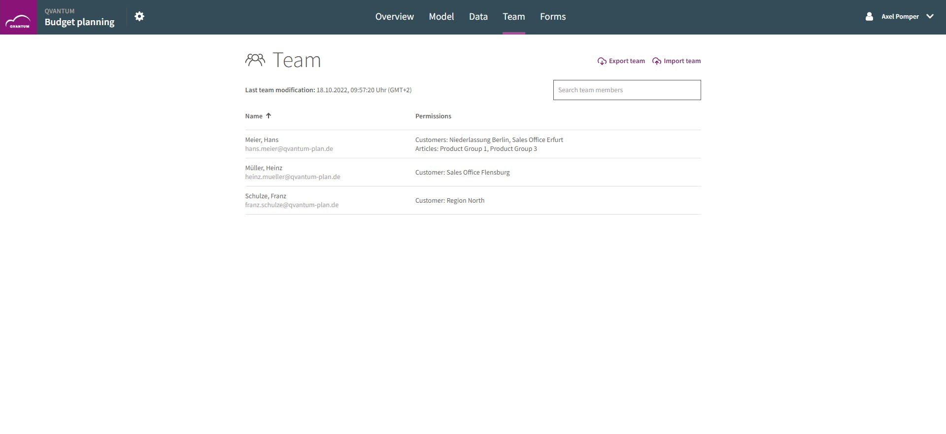 QVANTUM Screenshot 2