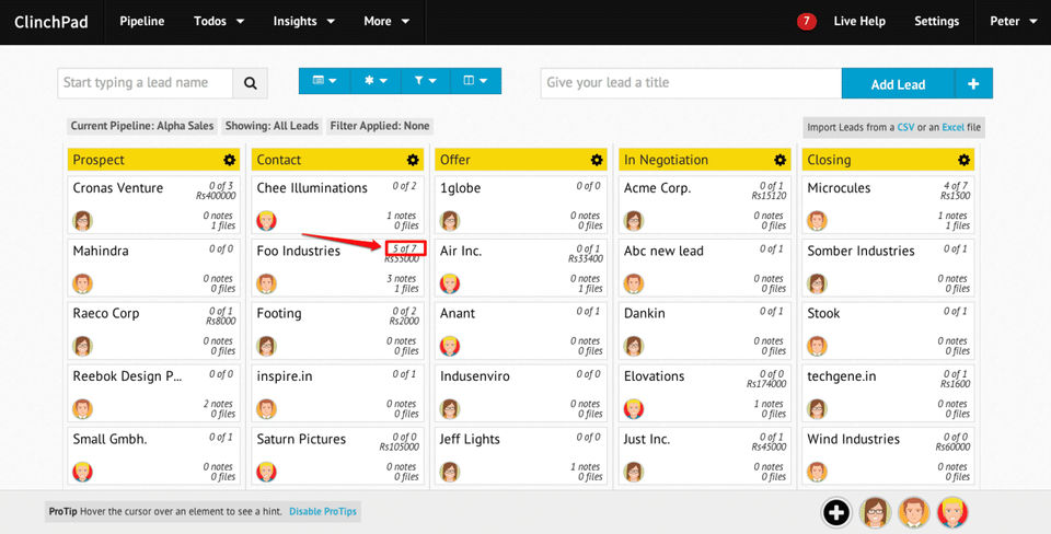 ClinchPad Screenshot 1